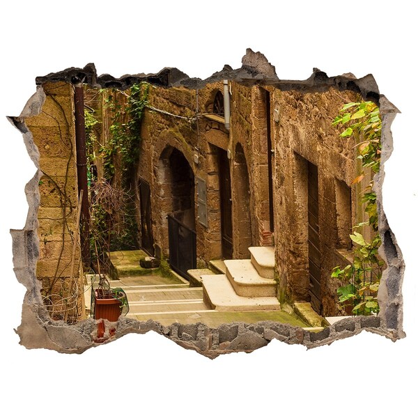 Fototapeta díra na zeď Okouzlující ulice ve městě