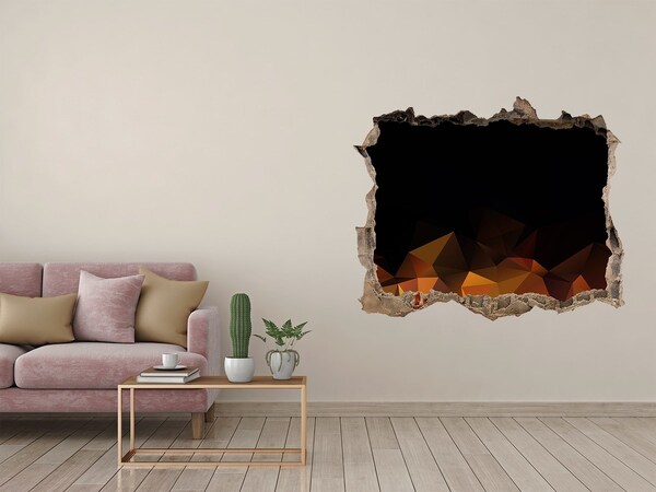 Díra 3D foto tapeta nálepka Vnitřek sopky