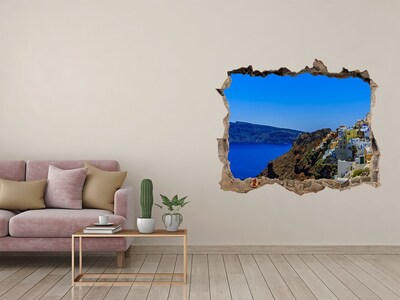 Samolepící nálepka Santorini Řecko