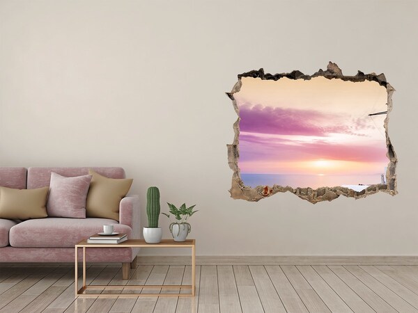 Samolepící nálepka Pohled na řecký ostrov