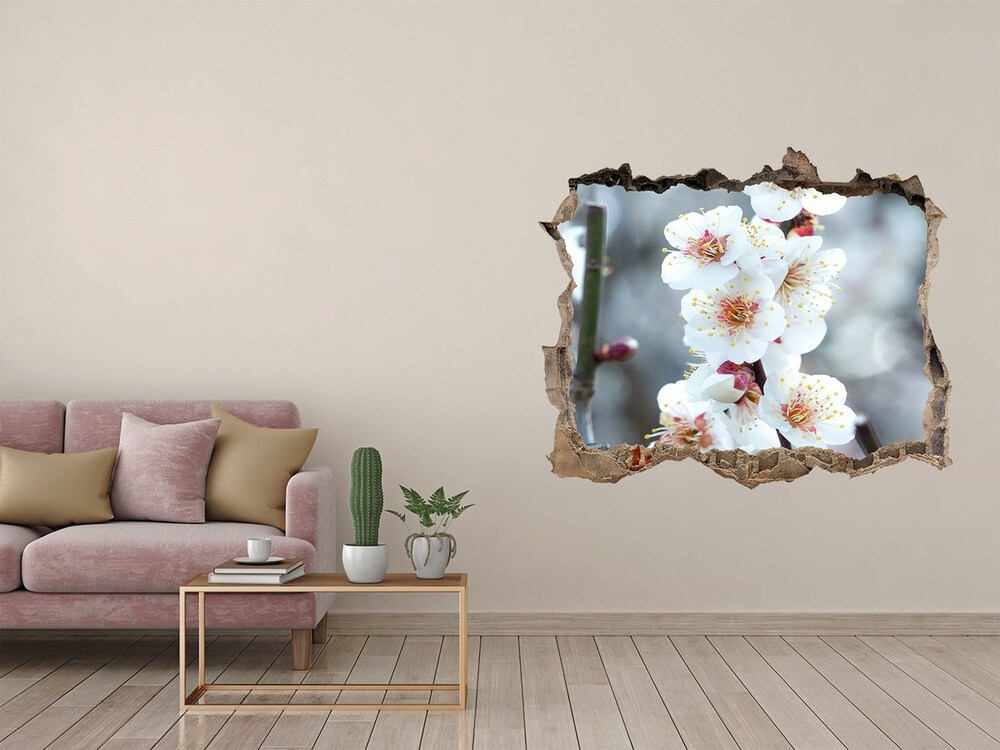 Samolepící nálepka fototapeta Květy višně