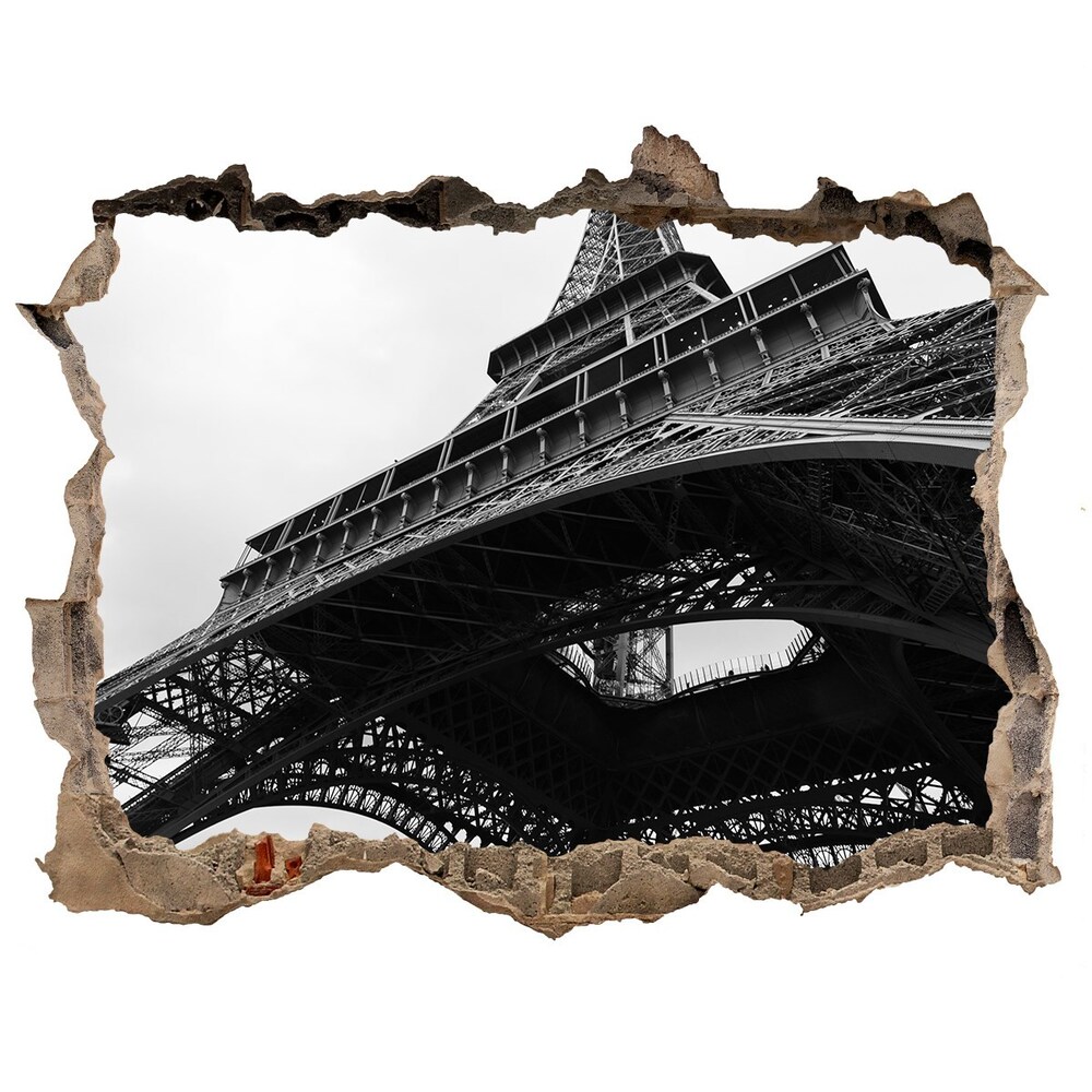 Fototapeta díra na zeď Eiffelova věž Paříž
