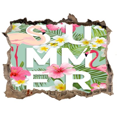 Fototapeta díra na zeď Letní sny