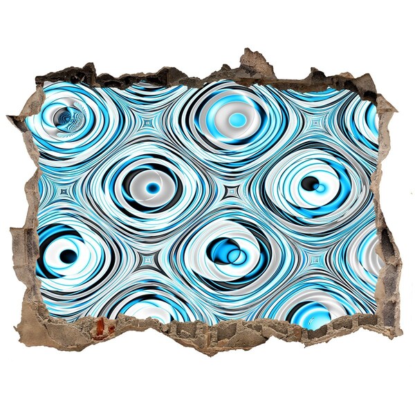 Fototapeta díra na zeď Vodní víry v betonu