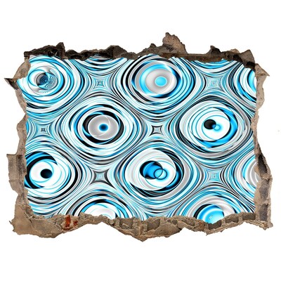 Fototapeta díra na zeď Vodní víry v betonu