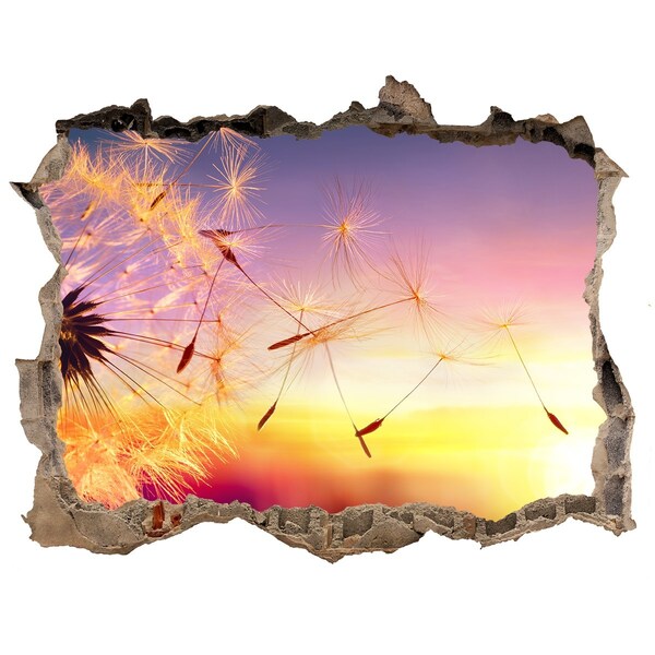 Fototapeta nálepka na zeď Květinové sny při západu slunce