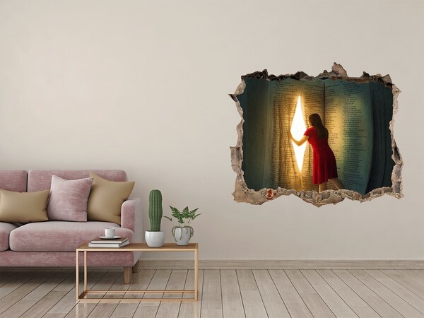 Fototapeta díra na zeď Díra v realitě