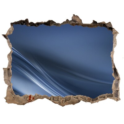 Samolepící díra na stěnu Díra ve zdi s výhledem na oblohu