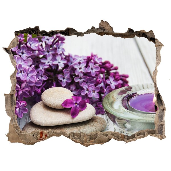 Samolepící nálepka Květinová oáza klidu