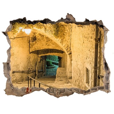 Fototapeta díra na zeď Historická ulice ve starém městě