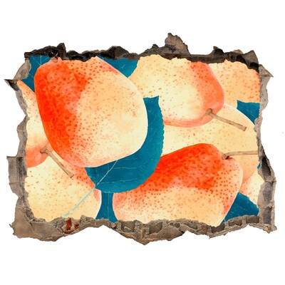 Samolepící nálepka beton Ovocný ráj za zdí