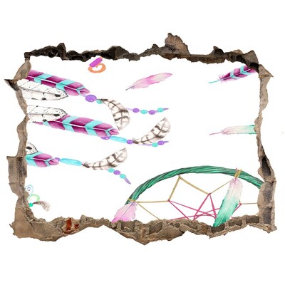 Fototapeta díra na zeď Sny a fantazie