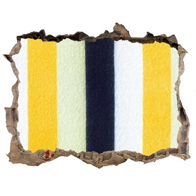 Fototapeta díra na zeď Barevné pruhy v betonu