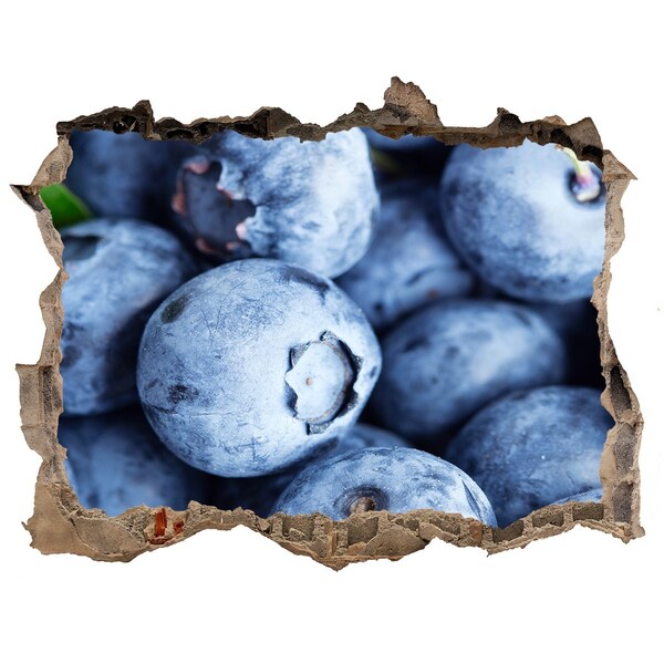 Nálepka 3D díra Bobule v betonové díře