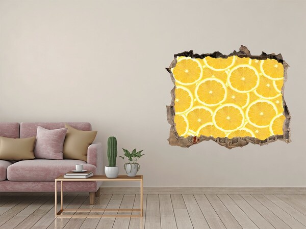 Samolepící nálepka Plátky citronu
