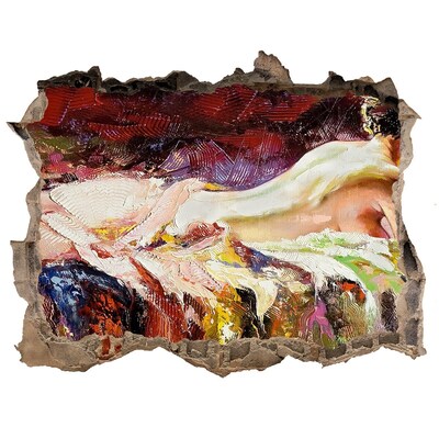 Díra 3D fototapeta nálepka Malebná horská krajina