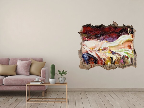 Díra 3D fototapeta nálepka Malebná horská krajina