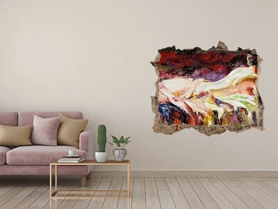 Díra 3D fototapeta nálepka Malebná horská krajina