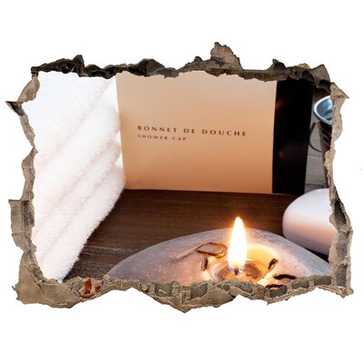 Samolepící díra na stěnu Relaxujte v lázních