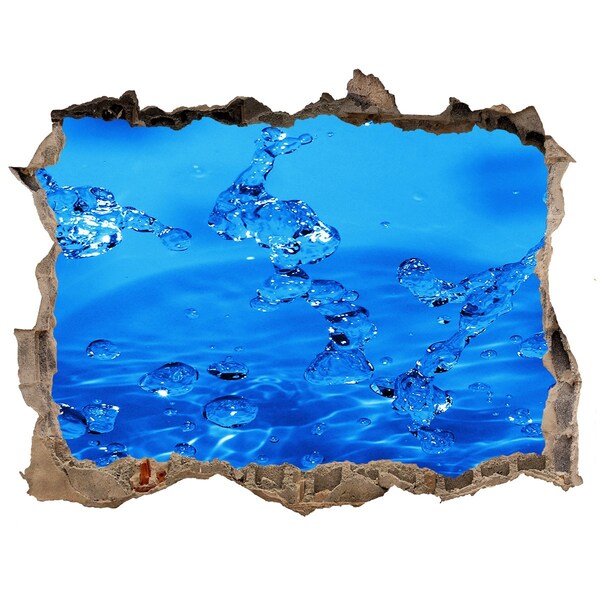 Samolepící díra na stěnu Vodní oáza ve zdi