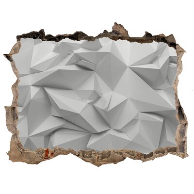 Díra 3D fototapeta nálepka Moderní díra ve zdi