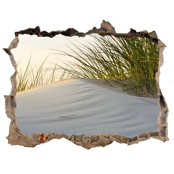 Samolepící díra na stěnu Duna ve světle západu slunce