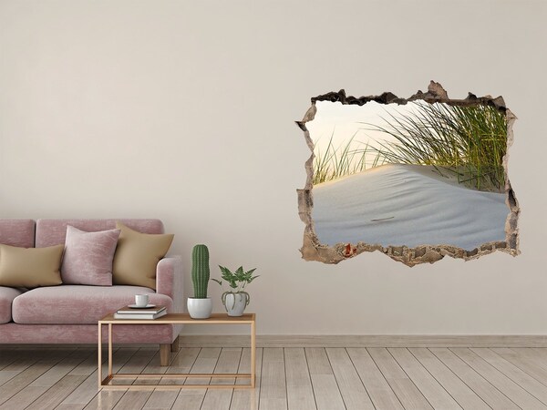 Samolepící díra na stěnu Duna ve světle západu slunce