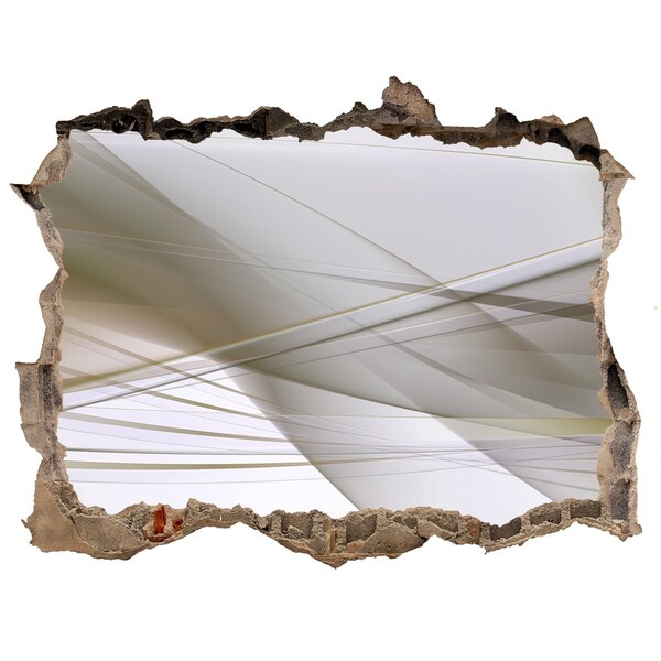 Díra 3D fototapeta nálepka Moderní prostor v betonu