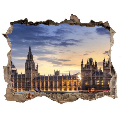 Fototapeta díra na zeď 3D Big Ben Londýn