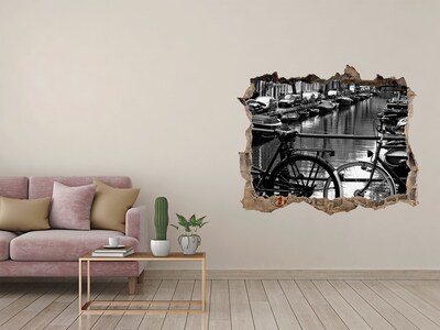 Nálepka fototapeta 3D výhled Cyklistický kanál