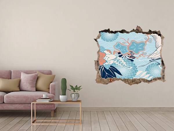 Díra 3D fototapeta nálepka Podvodní svět korálů