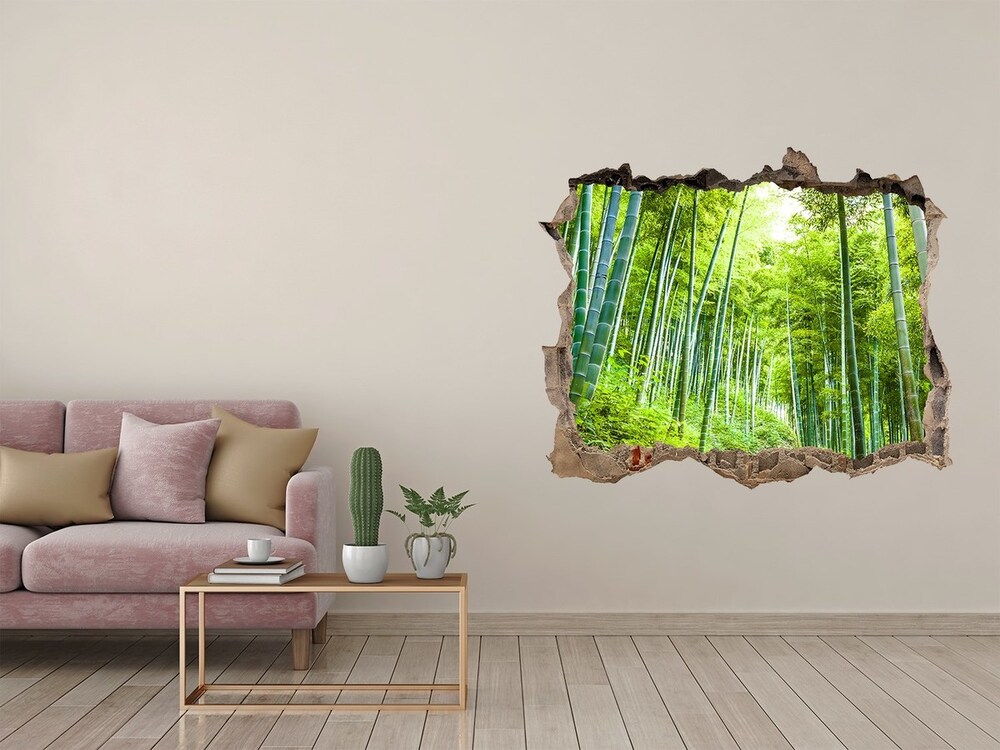Nálepka fototapeta 3D výhled Bambusový les