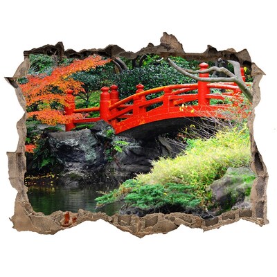 Nálepka fototapeta 3D výhled Japonská zahrada