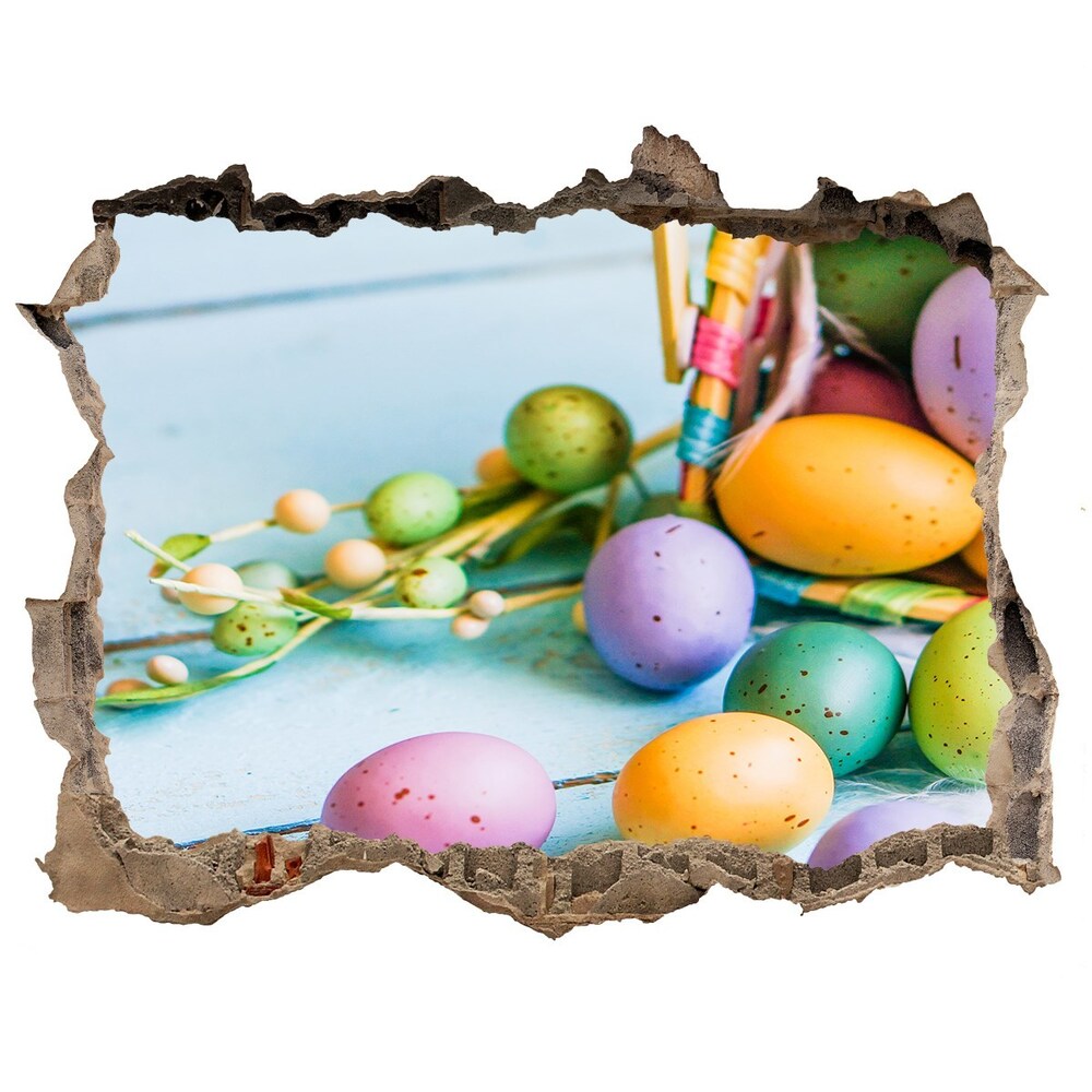 Samolepící nálepka na zeď Velikonoční vajíčka