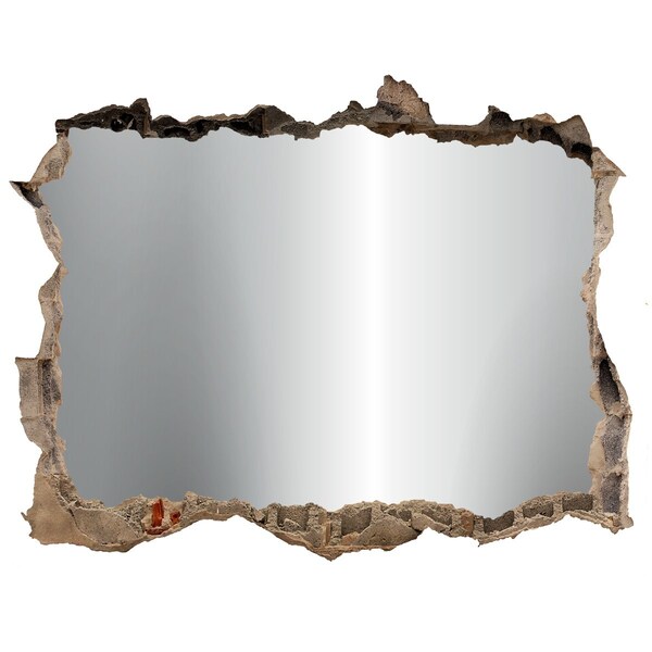 Fototapeta díra na zeď Rozbitá zrcadlová stěna