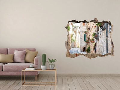 Nálepka fototapeta 3D na zeď Okouzlující město v Itálii