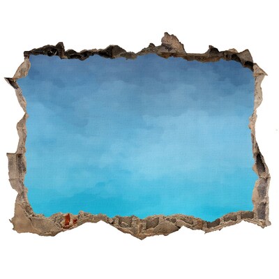 Díra 3D fototapeta na stěnu nálepka Obloha nad oceánem