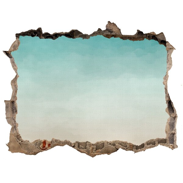 Díra 3D fototapeta nálepka Obloha nad mořem