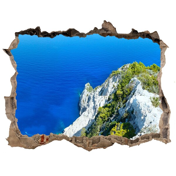 Nálepka fototapeta 3D výhled Zakynthos Řecko