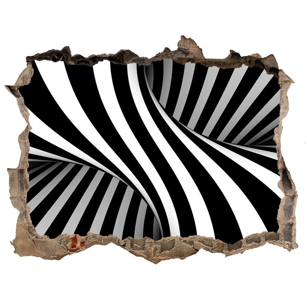Díra 3D fototapeta na stěnu Optická iluze ve zdi