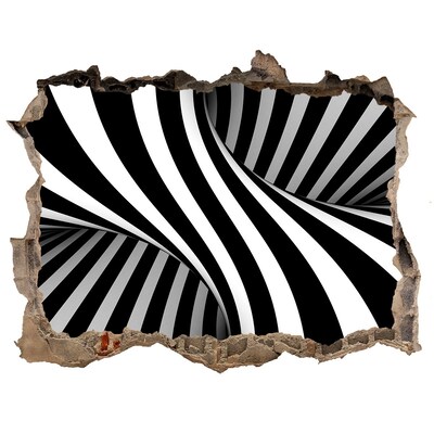 Díra 3D fototapeta na stěnu Optická iluze ve zdi