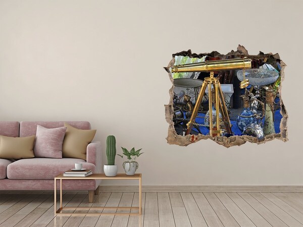 Fototapeta díra na zeď Starožitnosti v tajemném obchodě