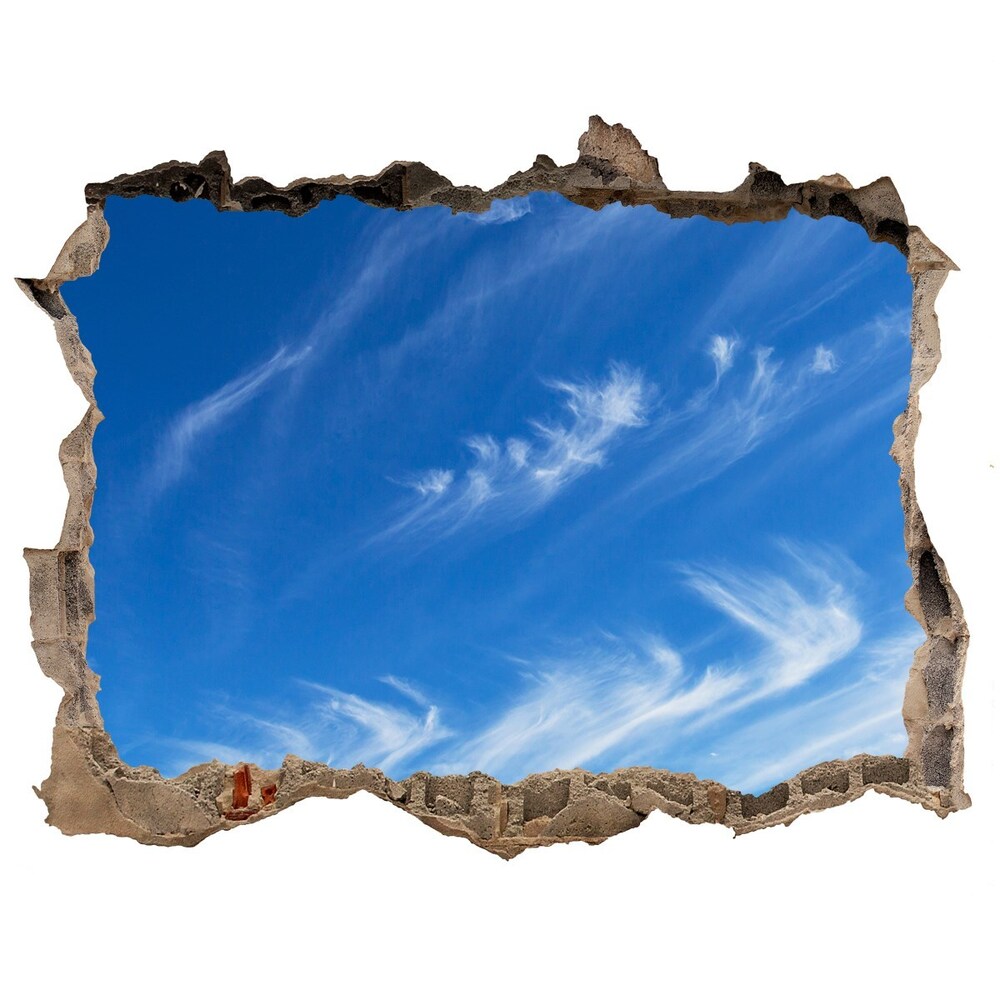 Nálepka fototapeta 3D výhled Modré nebe