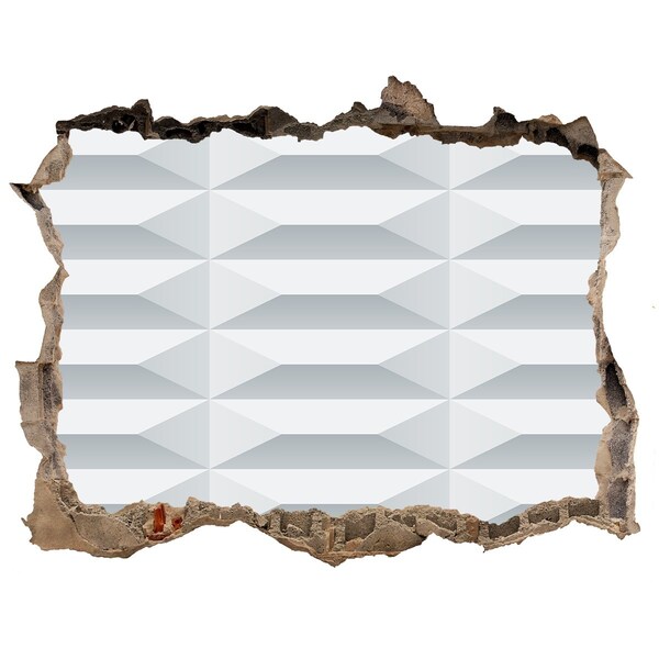 Díra 3D fototapeta nálepka Moderní 3D stěna