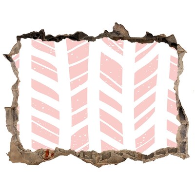 Fotoobraz díra na stěnu nálepka Růžové skvrny na betonu