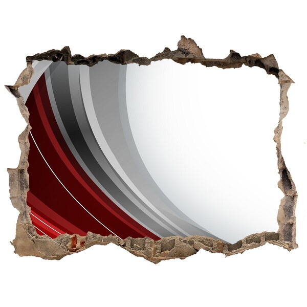 Díra 3D fototapeta na stěnu nálepka Poškozená zeď s efektem hloubky