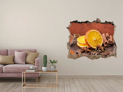 Nálepka 3D díra na zeď Kuchyňské vůně