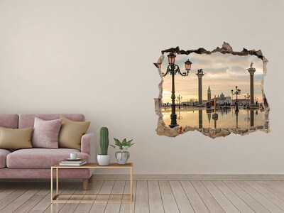 Fototapeta díra na zeď 3D Benátky při východu slunce