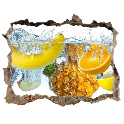 Samolepící nálepka beton Ovocný vodopád z betonu