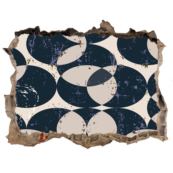 Fotoobraz díra na stěnu Moderní design díry ve zdi